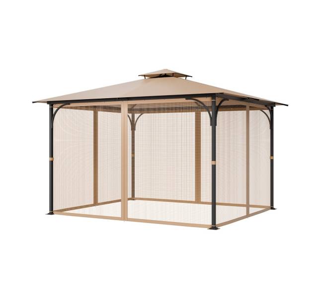 Atsarginis tinklinis paviljono tinklelis 10x12x7 ft8