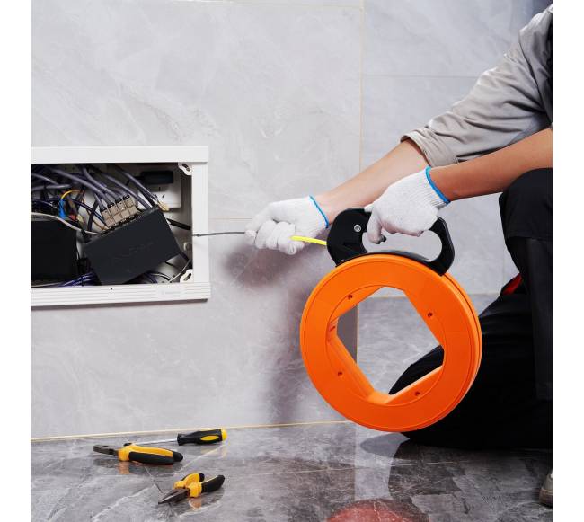 Žvejo juosta kabelių traukimas 60 m7