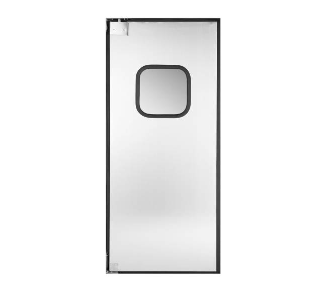 Nerūdijančio plieno eismo siūbavimo durys viengubas skydas8