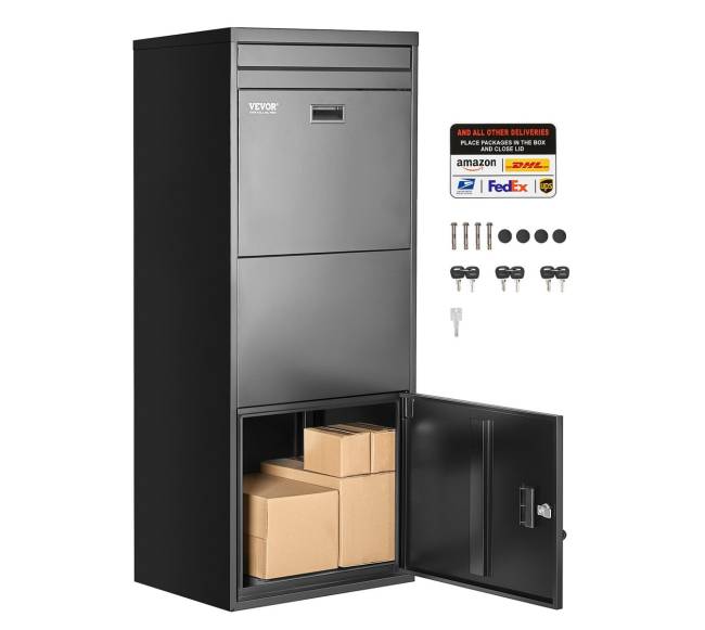 Lauko pašto dėžių siuntų dėžė su spyna0