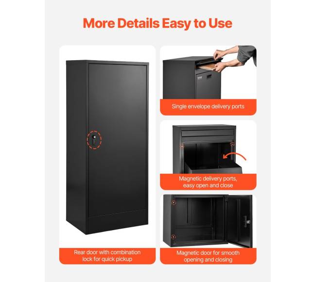 Lauko pašto dėžių siuntų dėžė su spyna5