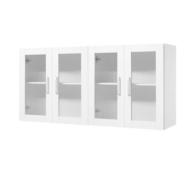 Skalbimo kambario sieninė spintelė su 4 durimis0