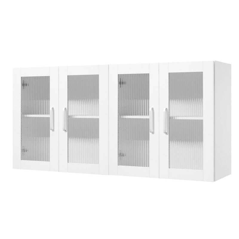 Skalbimo kambario sieninė spintelė su 4 durimis0