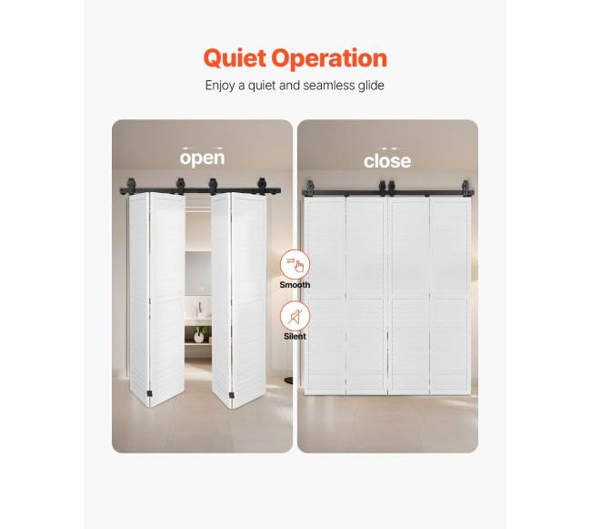 Dvigubas stumdomas durų rinkinys 132 cm4