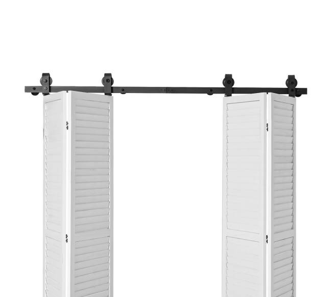 Sulankstomas slanki barnų durų bėgis 1625 mm0