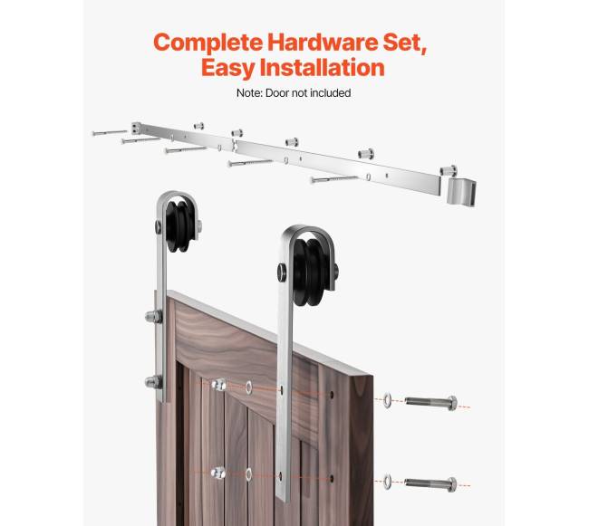 1,98 m stumdomų durų furnitūra4