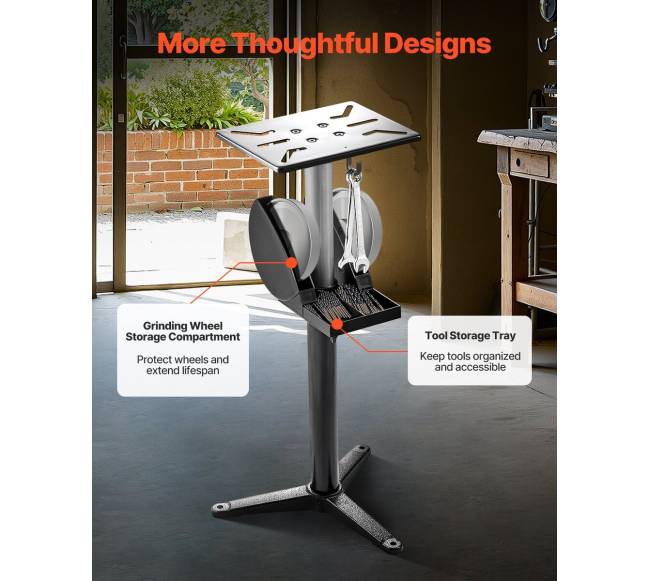 Šlifuoklio stovas su reguliuojamu aukščiu5