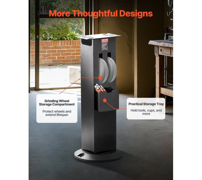 Šlifuoklio stovas su spaustuku ir pjedestalu5