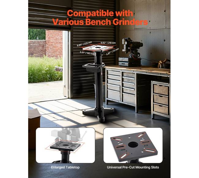 Stovo spaustukas šlifuokliams su laikikliu1