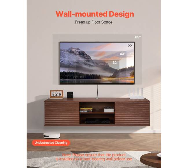 Pakabinama televizoriaus lentyna su reguliuojama lentyna1