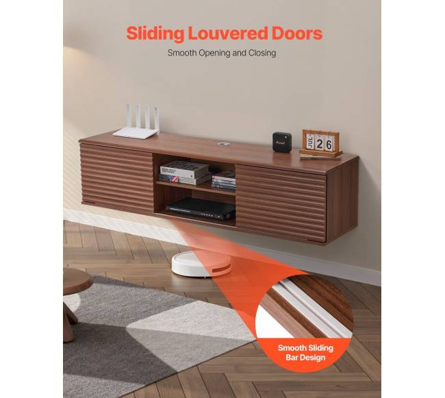 Pakabinama televizoriaus lentyna su reguliuojama lentyna5