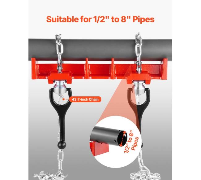 vamzdžių suvirinimo spaustuvas su dvigubomis grandinėmis1