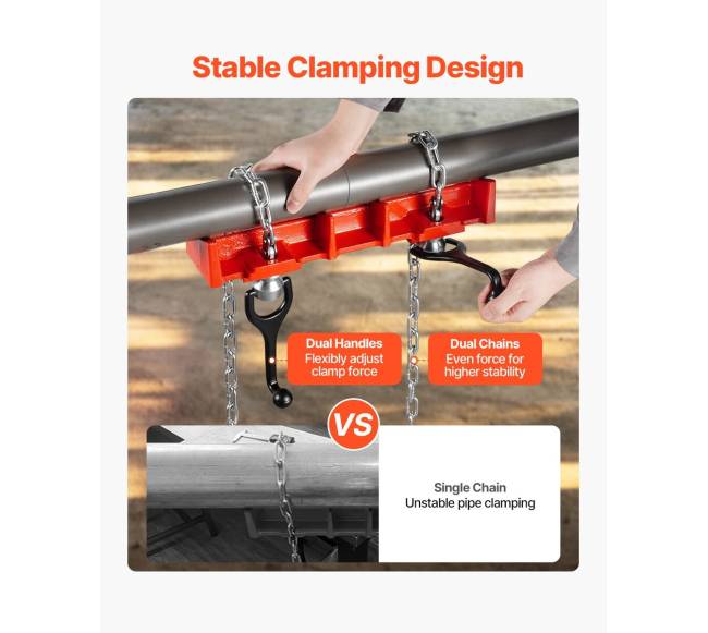 vamzdžių suvirinimo spaustuvas su dvigubomis grandinėmis3