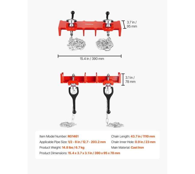 vamzdžių suvirinimo spaustuvas su dvigubomis grandinėmis6