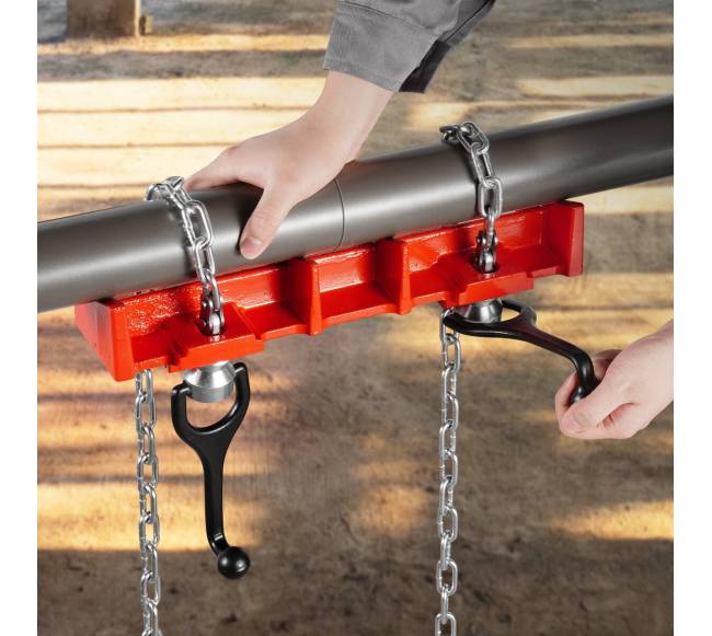 vamzdžių suvirinimo spaustuvas su dvigubomis grandinėmis7