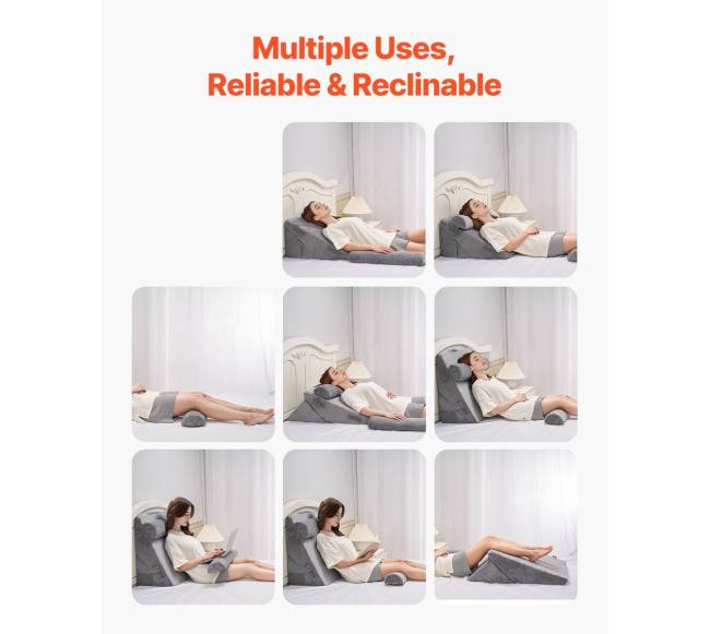 Ortopedinės miegamojo pagalvės komplektas 4 dalių3