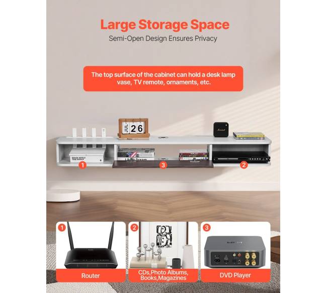 kabinamas televizoriaus stovas 140 cm su skylių angomis3