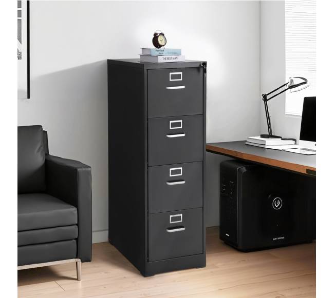 4 stalčių metalinė spintelė su užraktu7