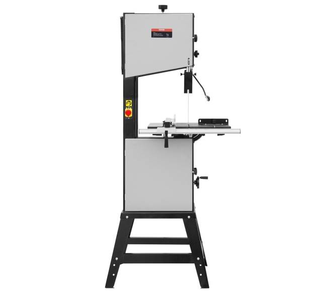 Medienos apdirbimo juostinis pjūklas 340 mm su stalu8