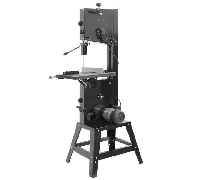 Medienos apdirbimo juostinis pjūklas 340 mm su stalu9