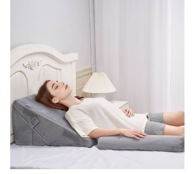 Ortopedinis pleištinis pagalvė miegui 3 vnt. reguliavimas7