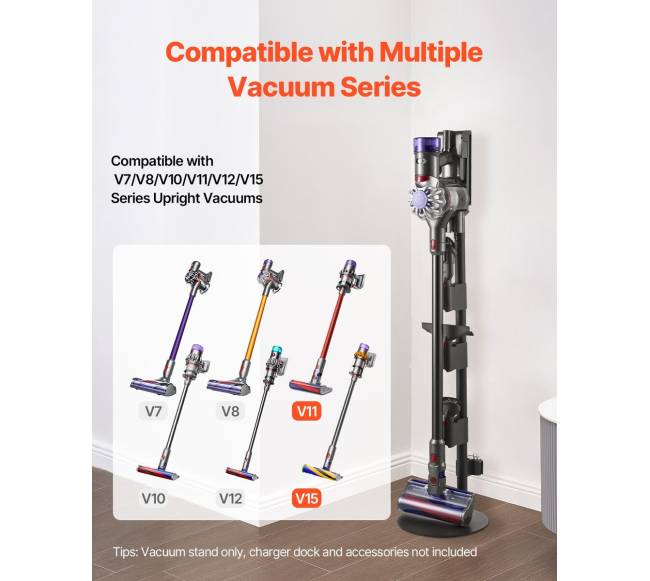 Dyson dulkių siurblio laikiklis su 4 padėklais1