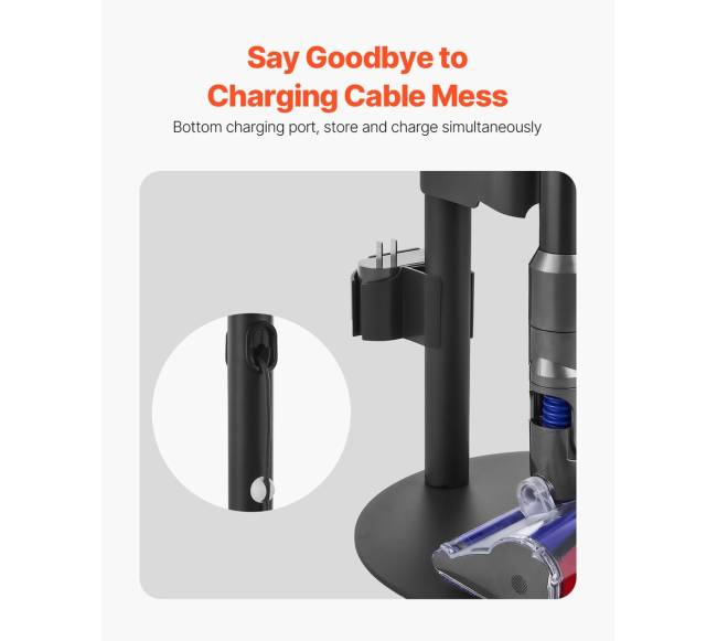 Dyson dulkių siurblio laikiklis su 4 padėklais5