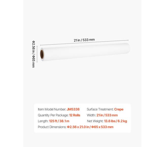 Medicinos stalo popierius 53 cm x 38 m vienkartinis6