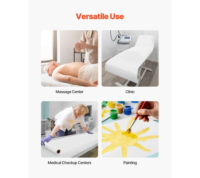 Medicininis tyrimo stalas popierius 21 cm x 68.58 m5