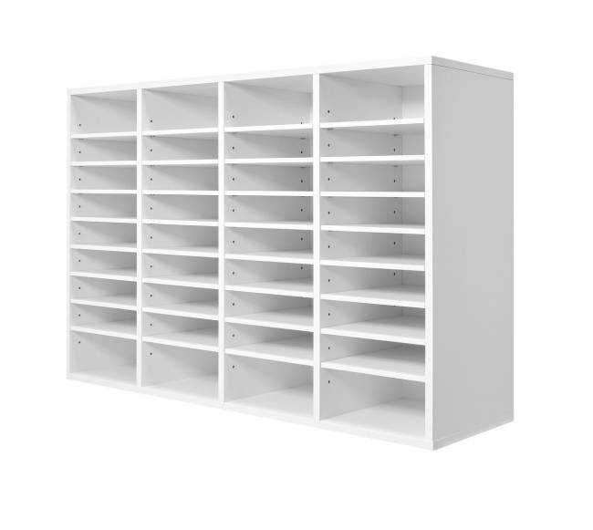 Medinis literatūros dėklas su 36 skyreliais8