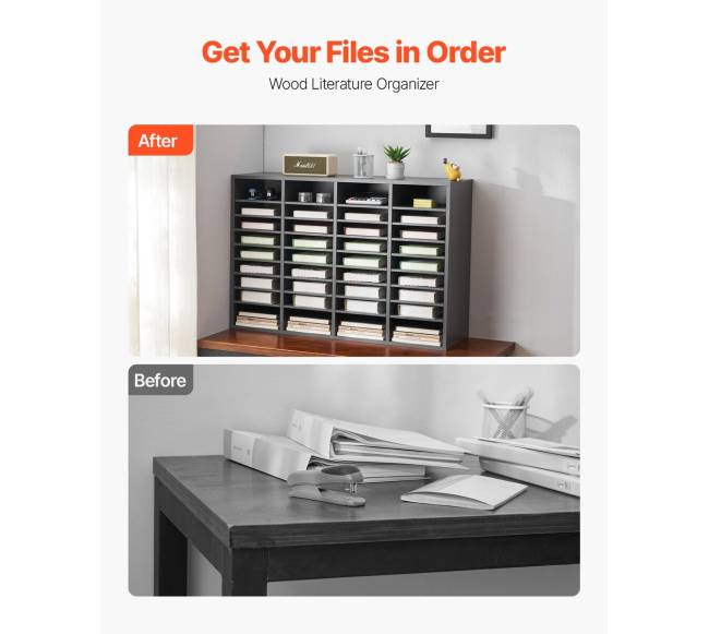 Medinis 36 skyrelių stalčius su reguliuojamomis lentynomis pilkas1