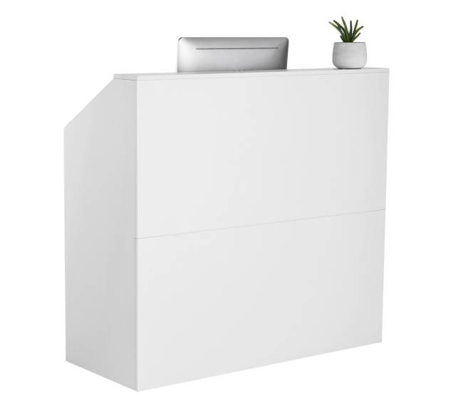 recepcijos stalelis baltas 118 cm10