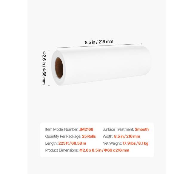 Vienkartinis galvos atramos popierius, 25 vnt.6