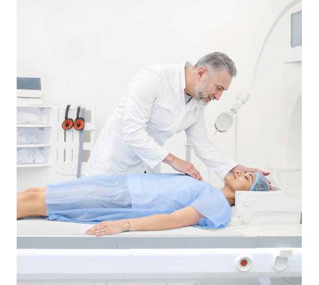 Medicininis tyrimo stalo popierius 18 cm x 69 m7