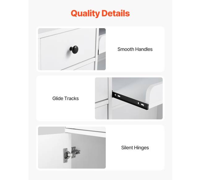 Baltas stačiakampis registratūros stalas3