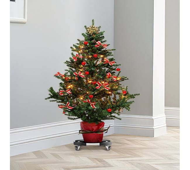 Reguliuojamas apvalus šiukšliadėžės vežimėlis, 2 vnt.7