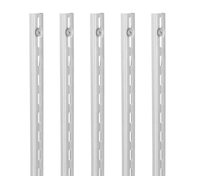 39 colių reguliuojamos plieninės lentynos bėgis0