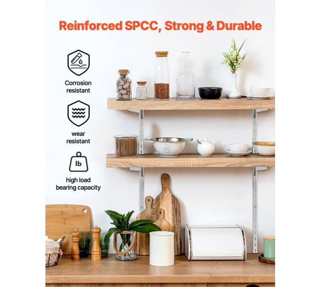 39 colių reguliuojamos plieninės lentynos bėgis4