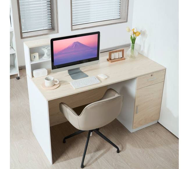 Medinis stačiakampis priimamojo stalas7