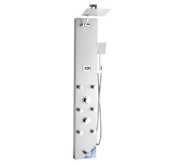 Dušo panelė su masažo srovėmis0