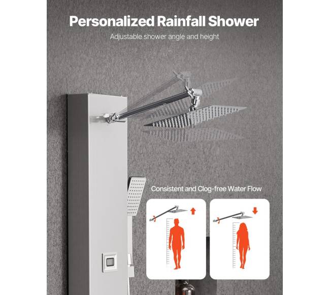 Dušo panelė su masažo srovėmis3