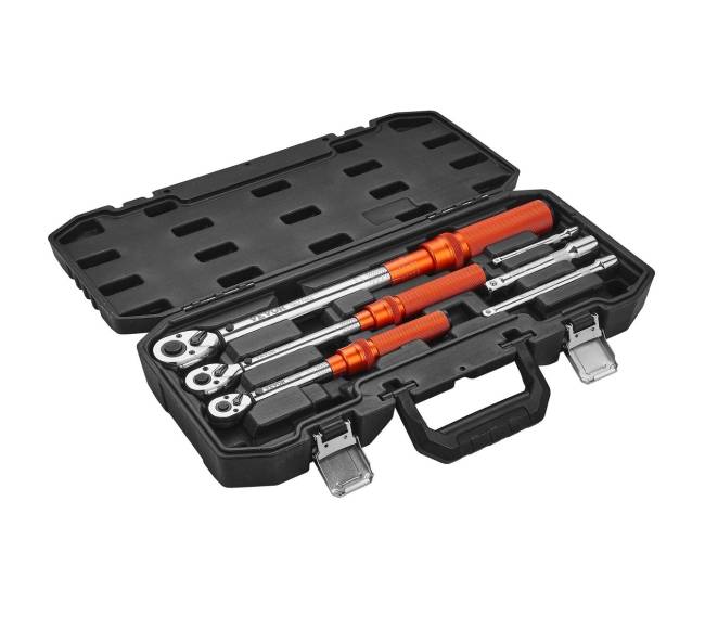 Spustelėjimo sukimo momento veržliarakčių rinkinys 3 vnt.9