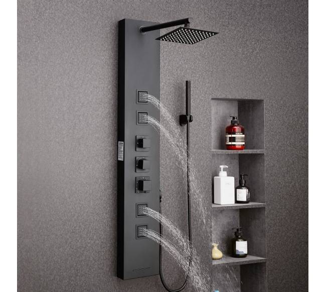 Dušo panelis su lietaus masažu7