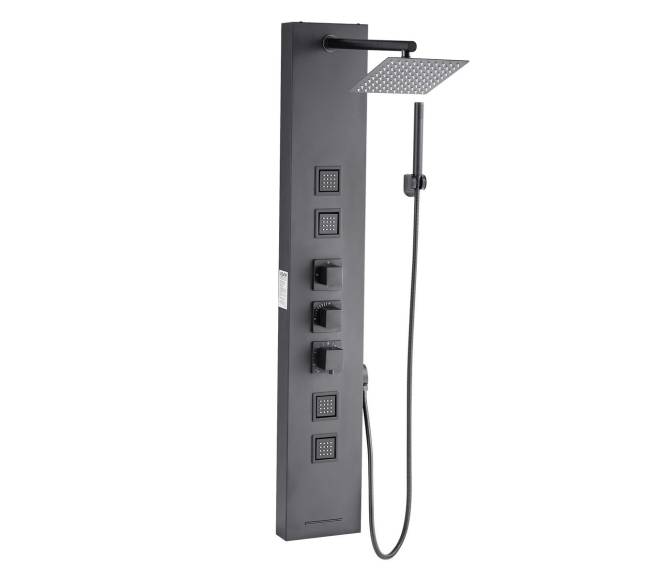 Dušo panelis su lietaus masažu10