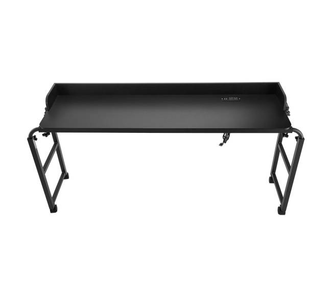 Perkeliamas stalas su 4 ratukais ir rozetėmis8