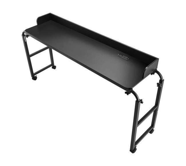 Perkeliamas stalas su 4 ratukais ir rozetėmis9