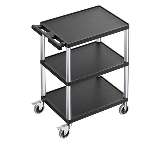 3-aukštų vežimėlis su ratais 136 kg9