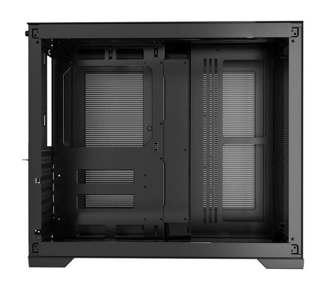 Vidutinio dydžio ATX dvigubo skyriaus kompiuterio korpusas10