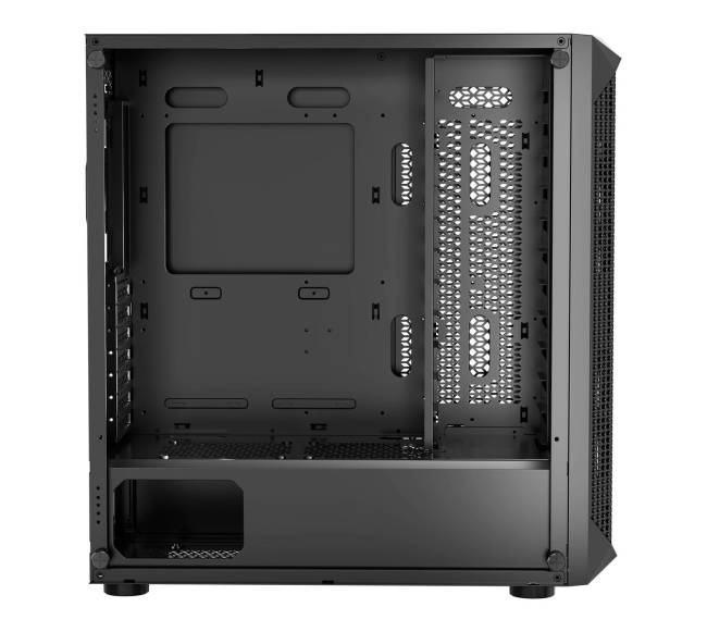 Vidutinio dydžio žaidimų korpusas su 4 ventiliatoriais9