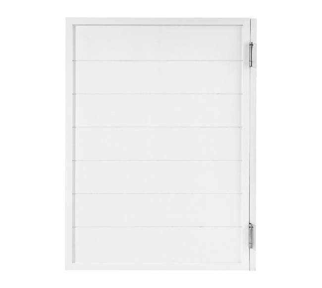 Berėmės sūpyninės durys iš pušies 81.3x106.7 cm, baltos0